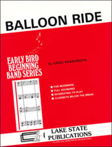 Balloon Ride Concert Band sheet music cover